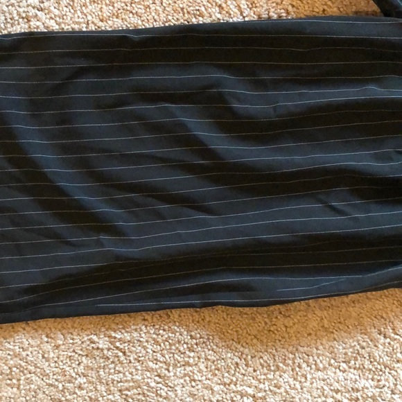 Black ankle high wide trouser - Picture 3 of 4